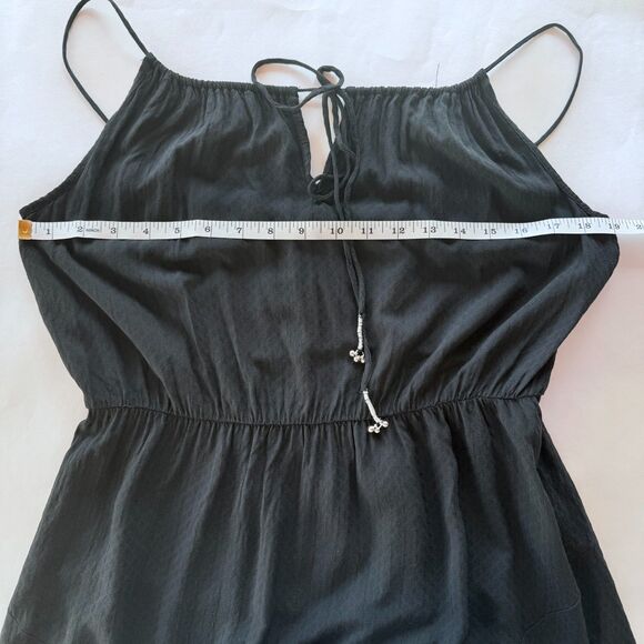 Intimately Free People Shake it Up Mini Dress Elastic Waist Spaghetti Strap Lg - Picture 15 of 16